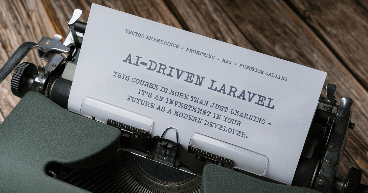 AI-Driven Laravel Course